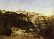Jean Baptiste Camille  Corot Volterra Sweden oil painting artist